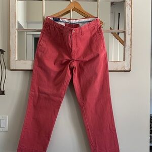 Polo by Ralph Lauren Red Chinos